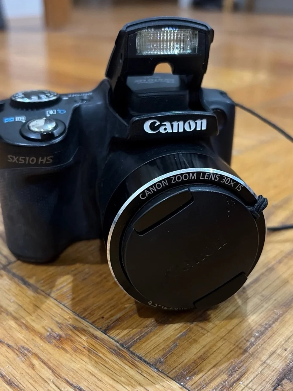 Canon Powershot SX510 HS Compact Digital Camera with Pop-Up Flash and 30x Zoom